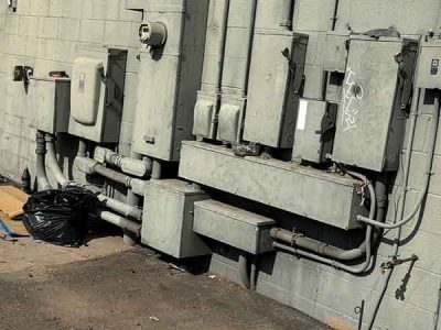 Commercial Electrical Utility Panel Installation