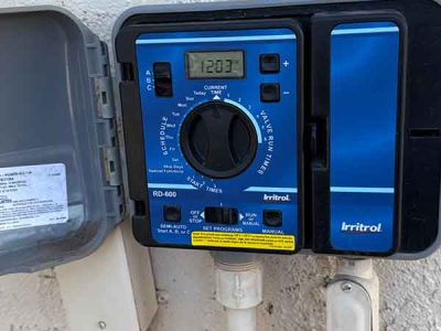 Outdoor Irrigation Timer Controller Installation