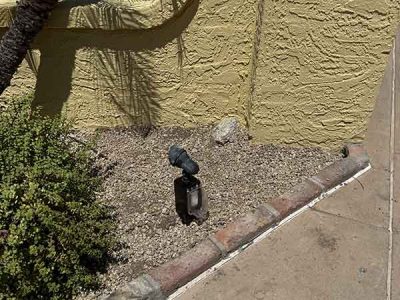 Outdoor Landscape Light Spotlight Installation